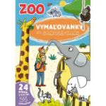 Obrázok z Maľovanky A4 so samolepkami Zoo