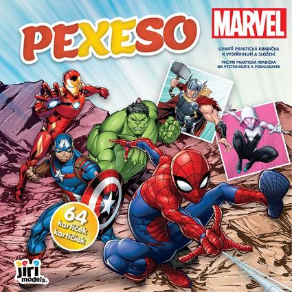 Obrázok z Pexeso v zošite Marvel