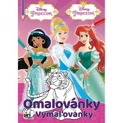 Obrázok z Maľovanky A4 Disney Princezné