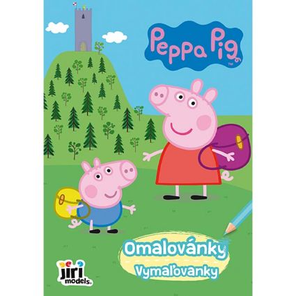 Obrázok z Maľovanky A5 Prasiatko Peppa