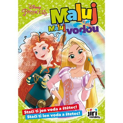 Obrázok z Maľuj vodou A5 Disney Princezné