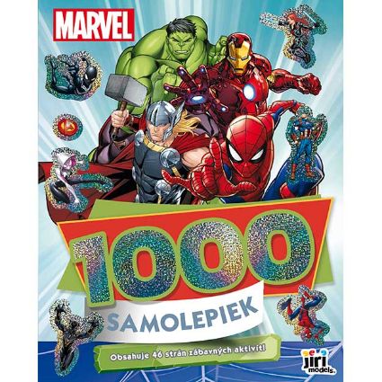 Obrázok z 1000 samolepiek s aktivitami Marvel