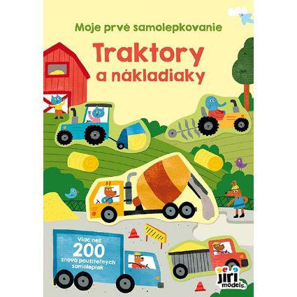 Obrázok z Moje prvé samolepkovanie Traktory a nákladiaky