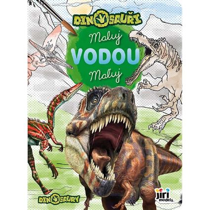 Obrázok z Maľuj vodou Dinosaury