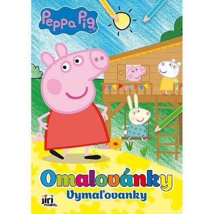 Obrázok z Maľovanky A4 Prasiatko Peppa