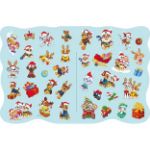 Obrázok z Najkrajšie vianočné maľovanky so samolepkami Labková patrola