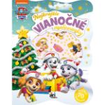 Obrázok z Najkrajšie vianočné maľovanky so samolepkami Labková patrola