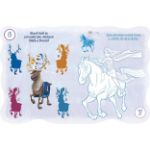 Obrázok z Najkrajšie vianočné maľovanky so samolepkami Ľadové kráľovstvo