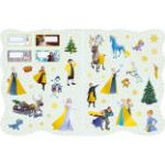 Obrázok z Najkrajšie vianočné maľovanky so samolepkami Ľadové kráľovstvo