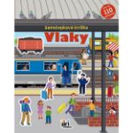 Obrázok z Samolepková knižka Vlaky