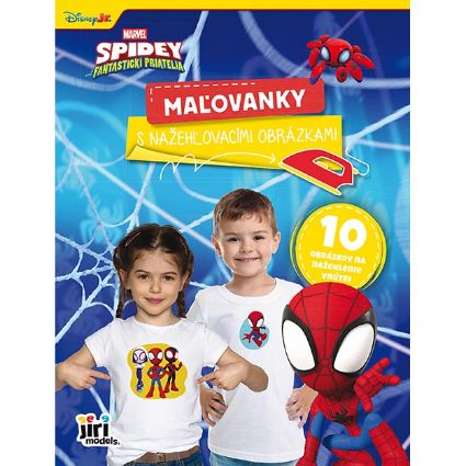 Obrázok z Maľovanky s nažehľovacími obrázkami Spidey