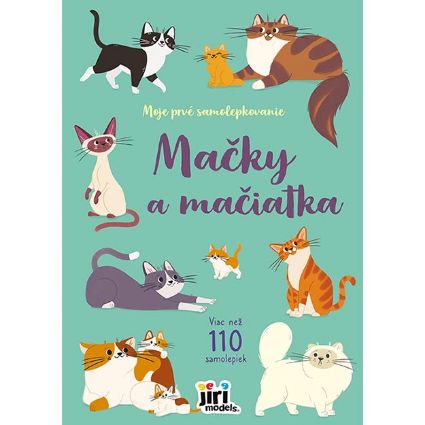 Obrázok z Moje prvé samolepkovanie Mačky a mačiatka