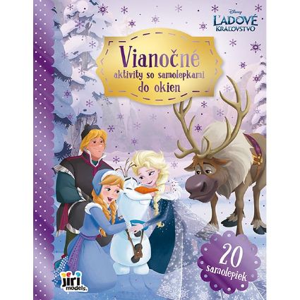 Obrázok z Vianočné aktivity so samolepkami do okien Ľadové kráľovstvo