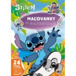 Obrázok z Maľovanky A4 so samolepkami Lilo & Stitch