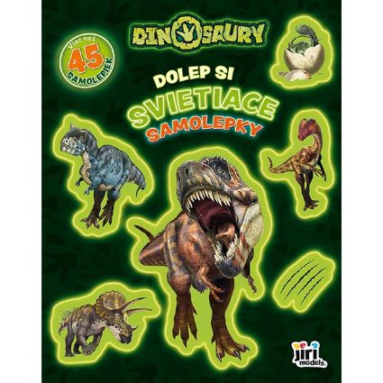 Obrázok z Dolep si svietiace samolepky Dinosaury