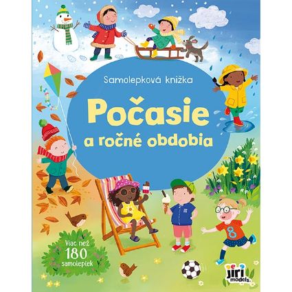 Obrázok z Samolepková knižka Počasie a ročné obdobia