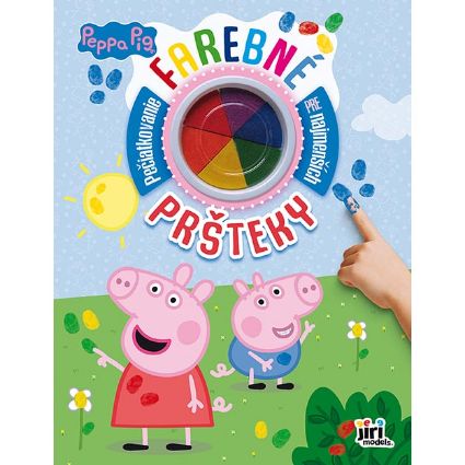 Obrázok z Farebné pršteky Prasiatko Peppa