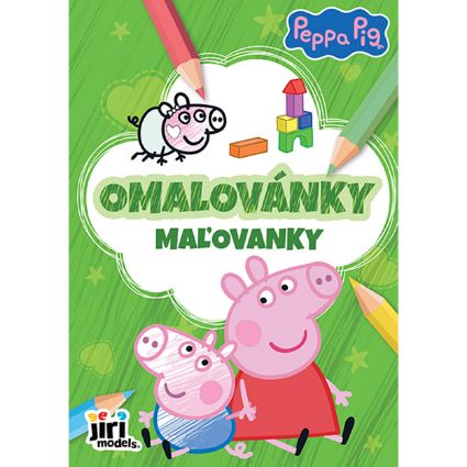 Obrázok z Maľovanky A5 Prasiatko Peppa