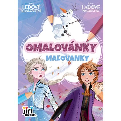 Obrázok z Maľovanky A5 Ľadové kráľovstvo