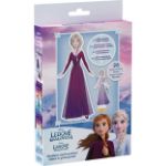 Obrázok z Magnetické obliekanie s maľovankou Ľadové kráľovstvo