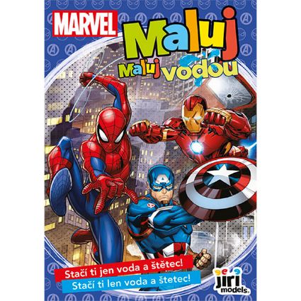 Obrázok z Maľuj vodou A5 Marvel